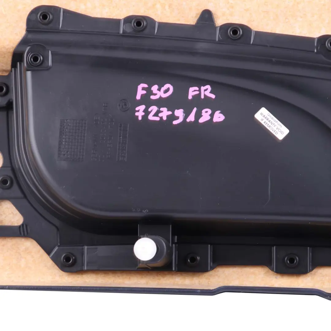 BMW F30 F31 Door Card Front Right O/S Lining Panel Cloth Anthracite Red - SKU 7279186 - Part number 7279186