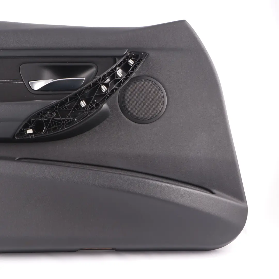 Door Card Front Left N/S Lining Panel Fabric Anthracite Grey to BMW F30 F31 with Part number 7279187 BMW F30 F31 Door Card Front Left N/S Lining Panel Fabric Anthracite Grey - SKU 7279187 - Part number 7279187