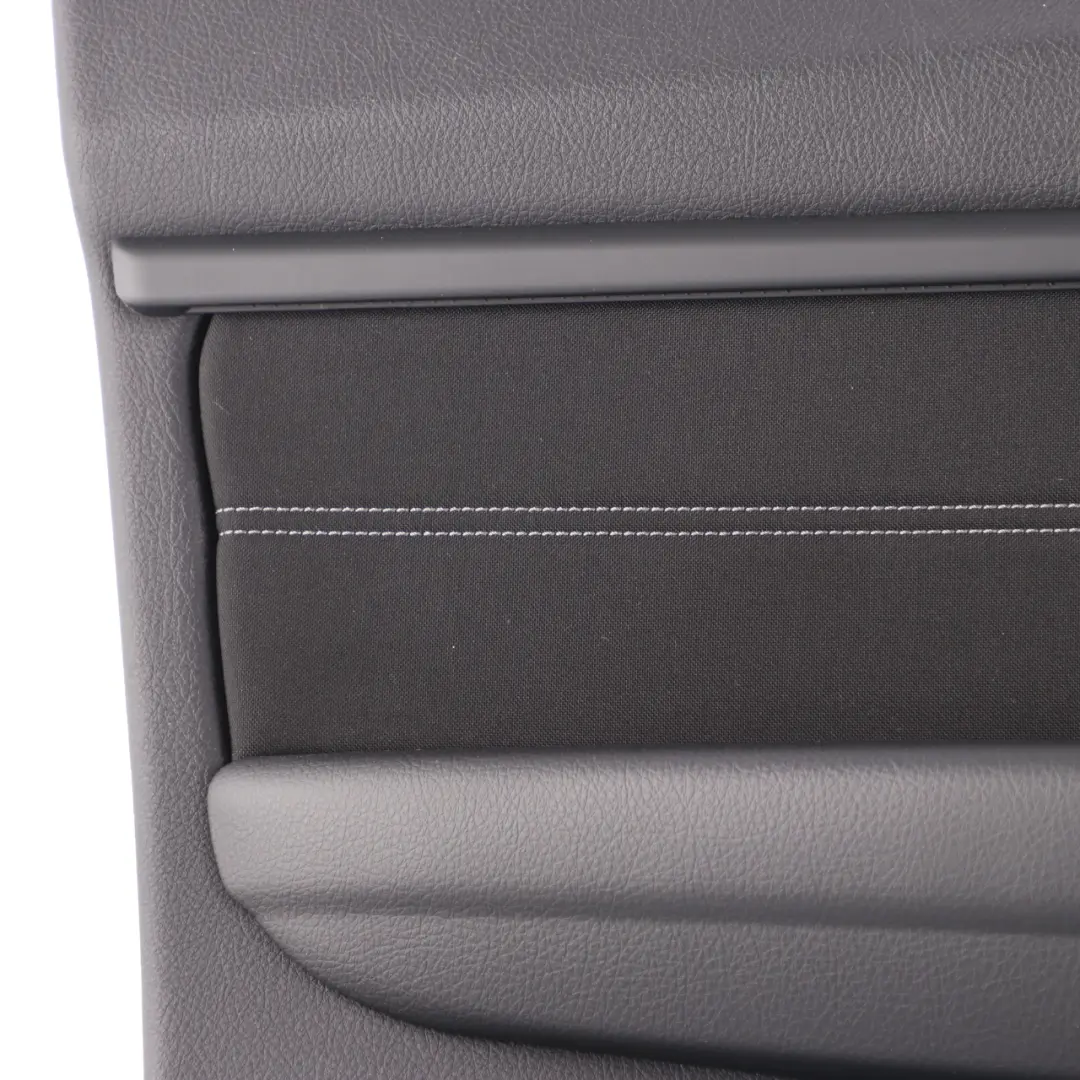 Door Card Front Left N/S Lining Panel Fabric Anthracite Grey to BMW F30 F31 with Part number 7279187 BMW F30 F31 Door Card Front Left N/S Lining Panel Fabric Anthracite Grey - SKU 7279187 - Part number 7279187