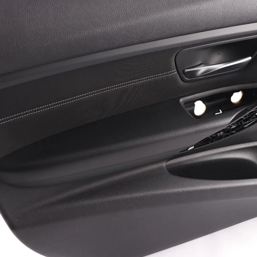 Door Card Front Left N/S Lining Panel Fabric Anthracite Grey to BMW F30 F31 with Part number 7279187 BMW F30 F31 Door Card Front Left N/S Lining Panel Fabric Anthracite Grey - SKU 7279187 - Part number 7279187