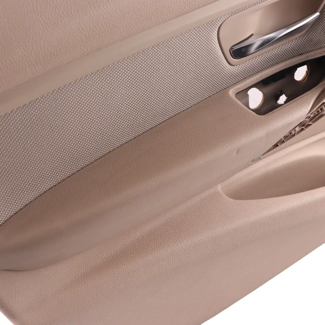 Door Card Front Left N/S Door Lining Panel Cloth Fabric Oyster to BMW F30 F31 with Part number 7279189 BMW F30 F31 Door Card Front Left N/S Door Lining Panel Cloth Fabric Oyster - SKU 7279189 - Part number 7279189