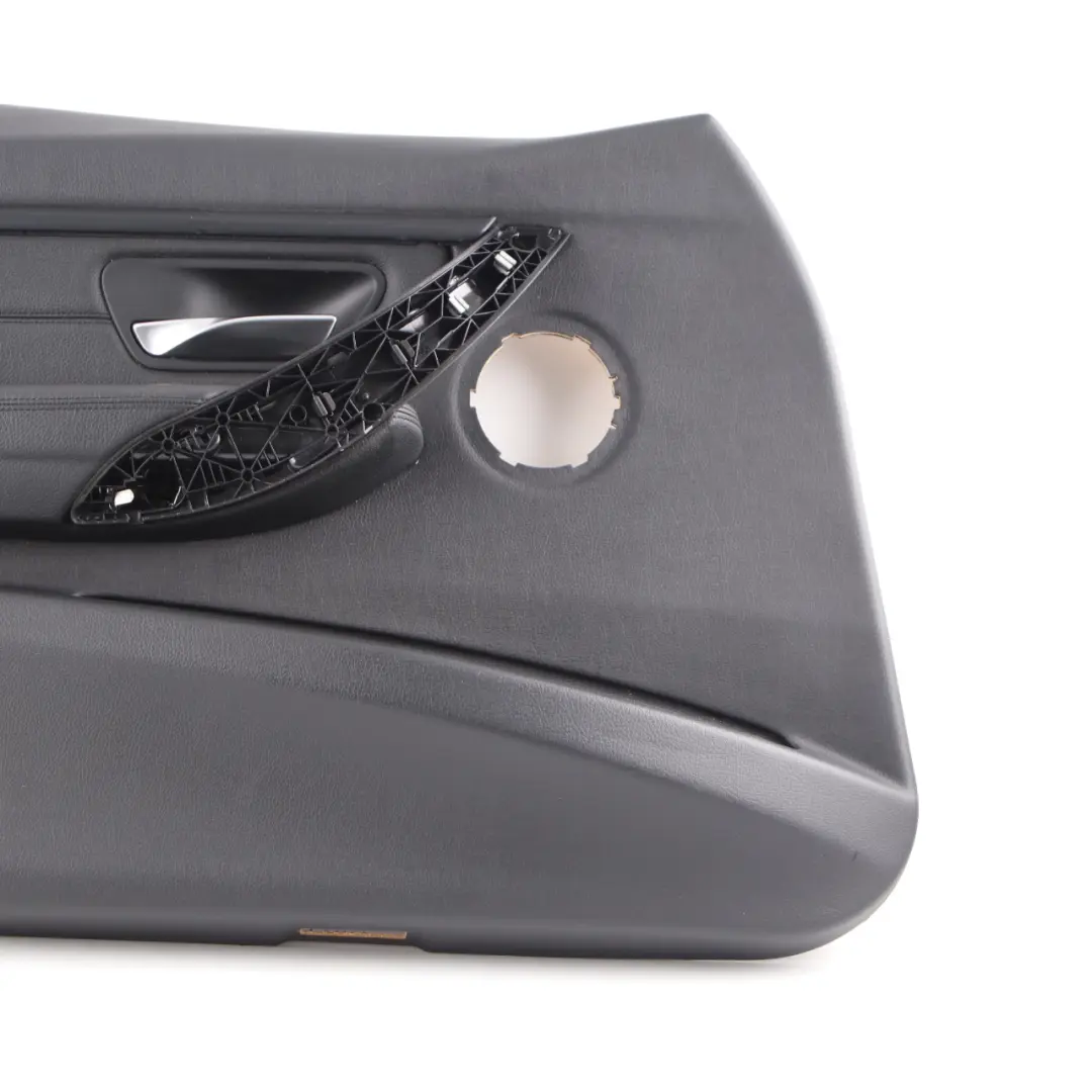 BMW F30 F31 Türverkleidung Vorne Links Abdeckung Schwarz Leder - SKU 7279193-1 - Teilenummer 7279193