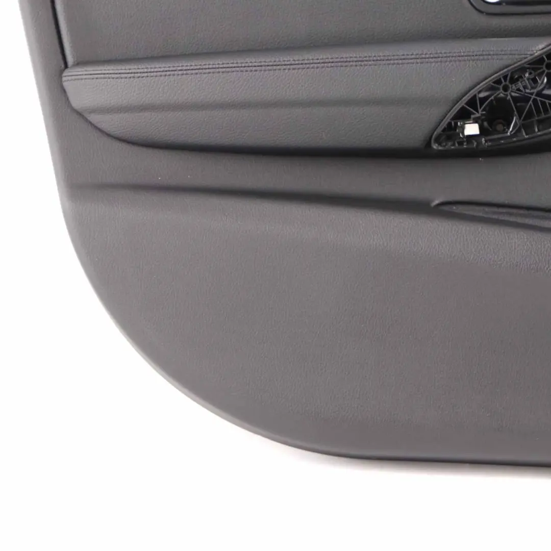 BMW F30 F31 Türkarte Vorne Links Türverkleidung Abdeckung Schwarz Leder - SKU 7279193-2 - Teilenummer 7279193