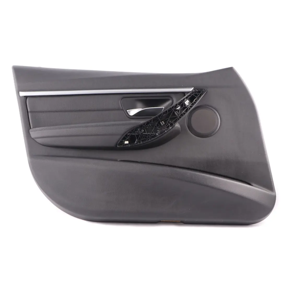 Door Card Front Left N/S Door Lining Panel Cover Black Leather to BMW F30 F31 with Part number 7279193 BMW F30 F31 Door Card Front Left N/S Door Lining Panel Cover Black Leather - SKU 7279193-3 - Part number 7279193