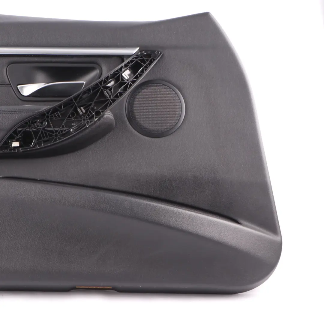 Door Card Front Left N/S Door Lining Panel Cover Black Leather to BMW F30 F31 with Part number 7279193 BMW F30 F31 Door Card Front Left N/S Door Lining Panel Cover Black Leather - SKU 7279193-3 - Part number 7279193