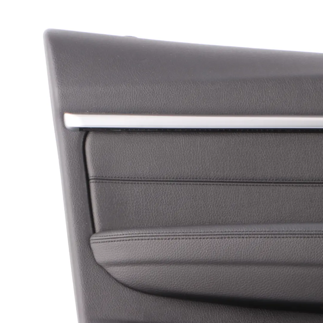 Door Card Front Left N/S Door Lining Panel Cover Black Leather to BMW F30 F31 with Part number 7279193 BMW F30 F31 Door Card Front Left N/S Door Lining Panel Cover Black Leather - SKU 7279193-3 - Part number 7279193