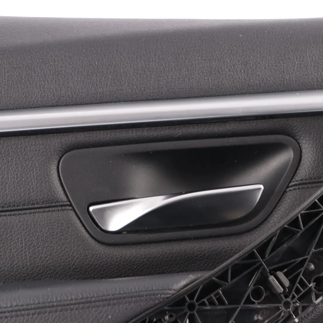 BMW F30 F31 Door Card Front Left N/S Door Lining Panel Cover Black Leather - SKU 7279193-3 - Part number 7279193