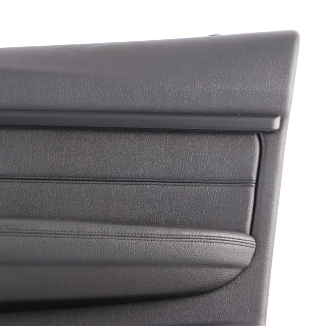 Door Card Front Right O/S Door Lining Trim Panel Black Leather to BMW F30 F31 with Part number 7279194 BMW F30 F31 Door Card Front Right O/S Door Lining Trim Panel Black Leather - SKU 7279194-2 - Part number 7279194