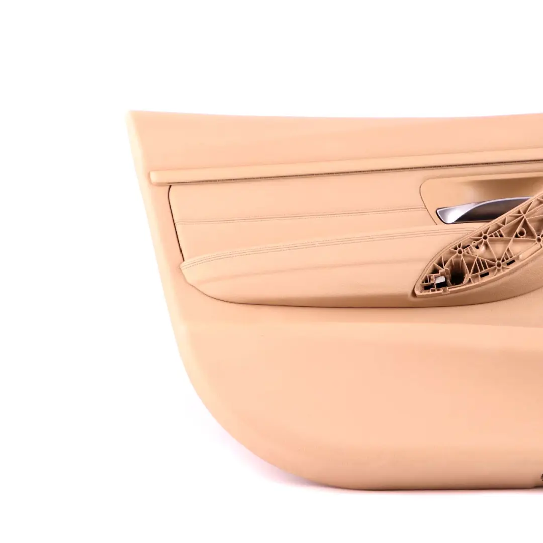 Door Card Front Left N/S Lining Panel Leather Veneto Beige to BMW F30 F31 with Part number 7279203 BMW F30 F31 Door Card Front Left N/S Lining Panel Leather Veneto Beige - SKU 7279203-1 - Part number 7279203
