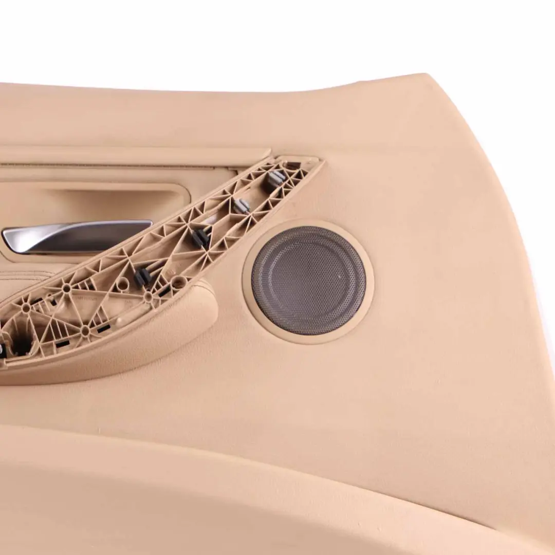 BMW F30 F31 Door Card Front Left N/S Lining Panel Leather Veneto Beige - SKU 7279203-1 - Part number 7279203