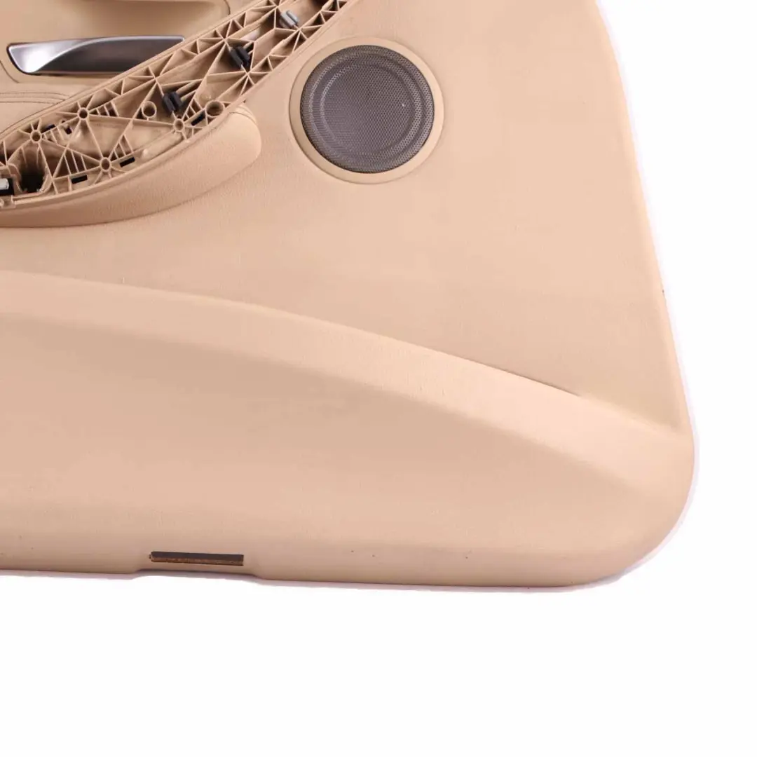 BMW F30 F31 Door Card Front Left N/S Lining Panel Leather Veneto Beige - SKU 7279203-1 - Part number 7279203