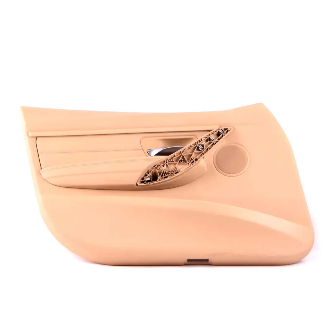 Front Left N/S Door Card Lining Panel Leather Veneto Beige to BMW 3 F30 F31 with Part number 7279203 BMW 3 F30 F31 Front Left N/S Door Card Lining Panel Leather Veneto Beige - SKU 7279203 - Part number 7279203