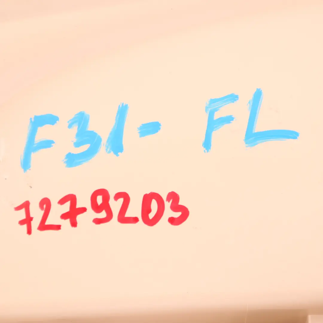 Front Left N/S Door Card Lining Panel Leather Veneto Beige to BMW 3 F30 F31 with Part number 7279203 BMW 3 F30 F31 Front Left N/S Door Card Lining Panel Leather Veneto Beige - SKU 7279203 - Part number 7279203