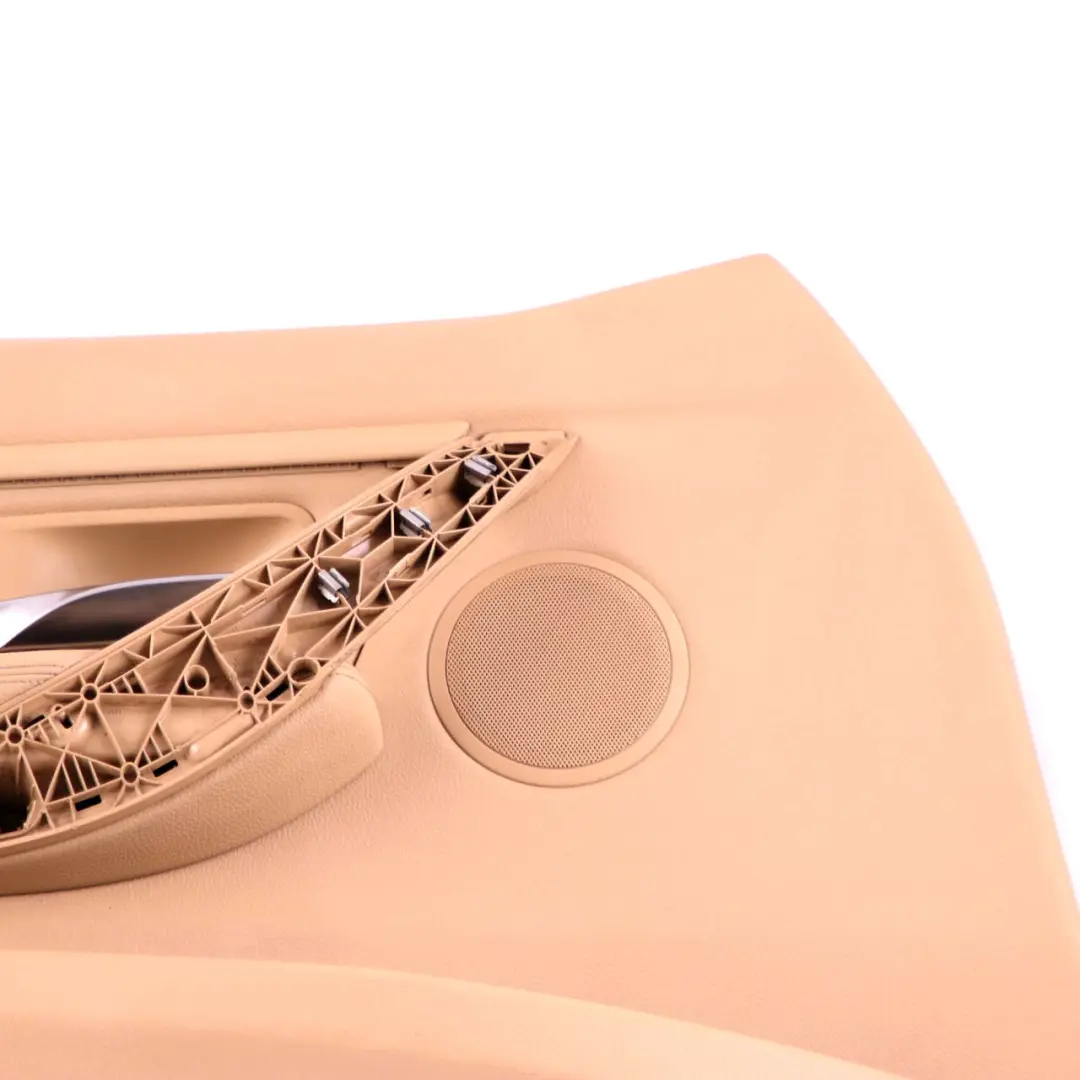 Front Left N/S Door Card Lining Panel Leather Veneto Beige to BMW 3 F30 F31 with Part number 7279203 BMW 3 F30 F31 Front Left N/S Door Card Lining Panel Leather Veneto Beige - SKU 7279203 - Part number 7279203