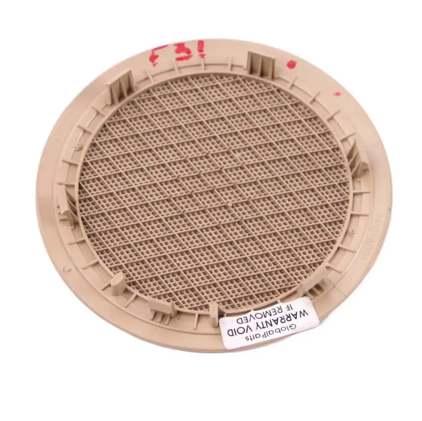 BMW F30 F31 F32 Door Trim Speaker Cover Loudspeaker Veneto Beige 7260067 - SKU 7279318	 - Part number 7279318
