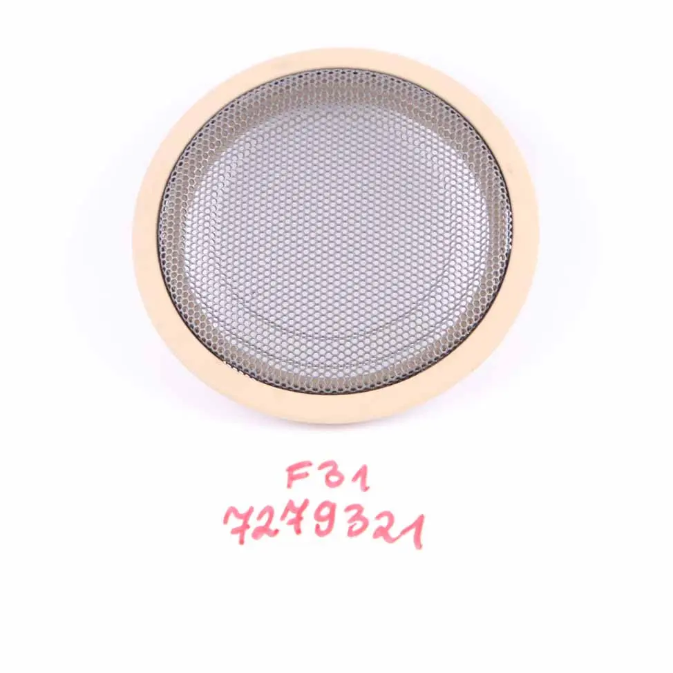  Coperchio altoparlante BMW F30 F31 pannello scheda porta Venetobeige posteriore - SKU 7279321 - Numero di parte 7279321