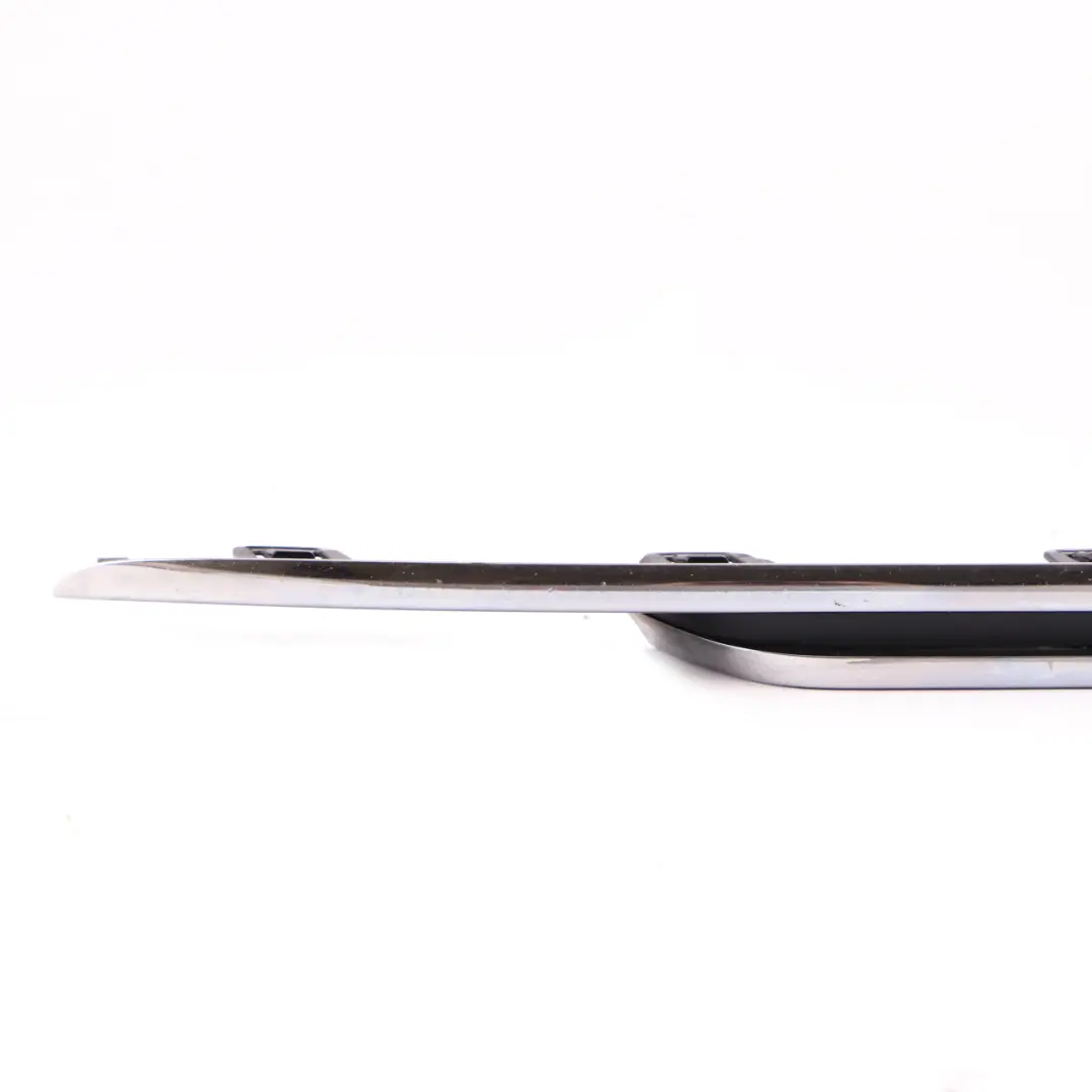 Front Bumper Trim Strip Luxury Line Right O/S Grid Grille Chrome to BMW F30 F31 with Part number 7279698 BMW F30 F31 Front Bumper Trim Strip Luxury Line Right O/S Grid Grille Chrome - SKU 7279698 - Part number 7279698