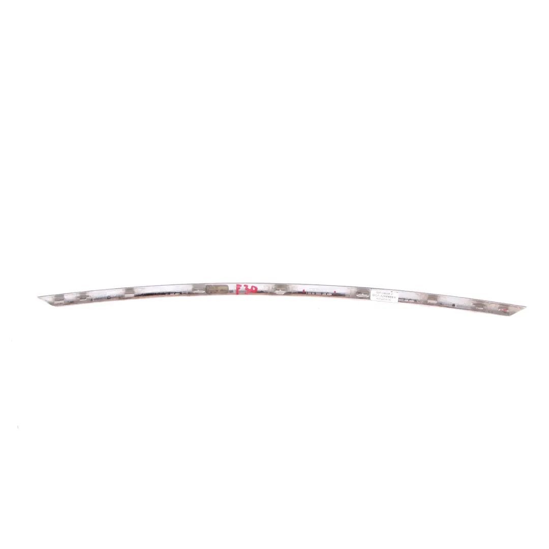 BMW F30 F31 Front Bumper Trim Strip Luxury Line Grid Grille Cover Chrome - SKU 7279700 - Part number 7279700