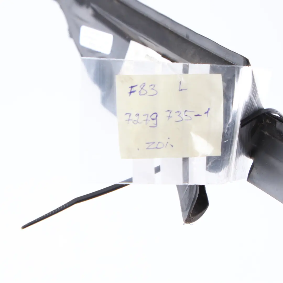 Tira ventana Canal Embellecedor Junta Sellado Izquierda para BMW F32 F33 F83 M4 con número de pieza 7279735 BMW F32 F33 F83 M4 Tira ventana Canal Embellecedor Junta Sellado Izquierda - SKU 7279735-1 - Número de pieza 7279735