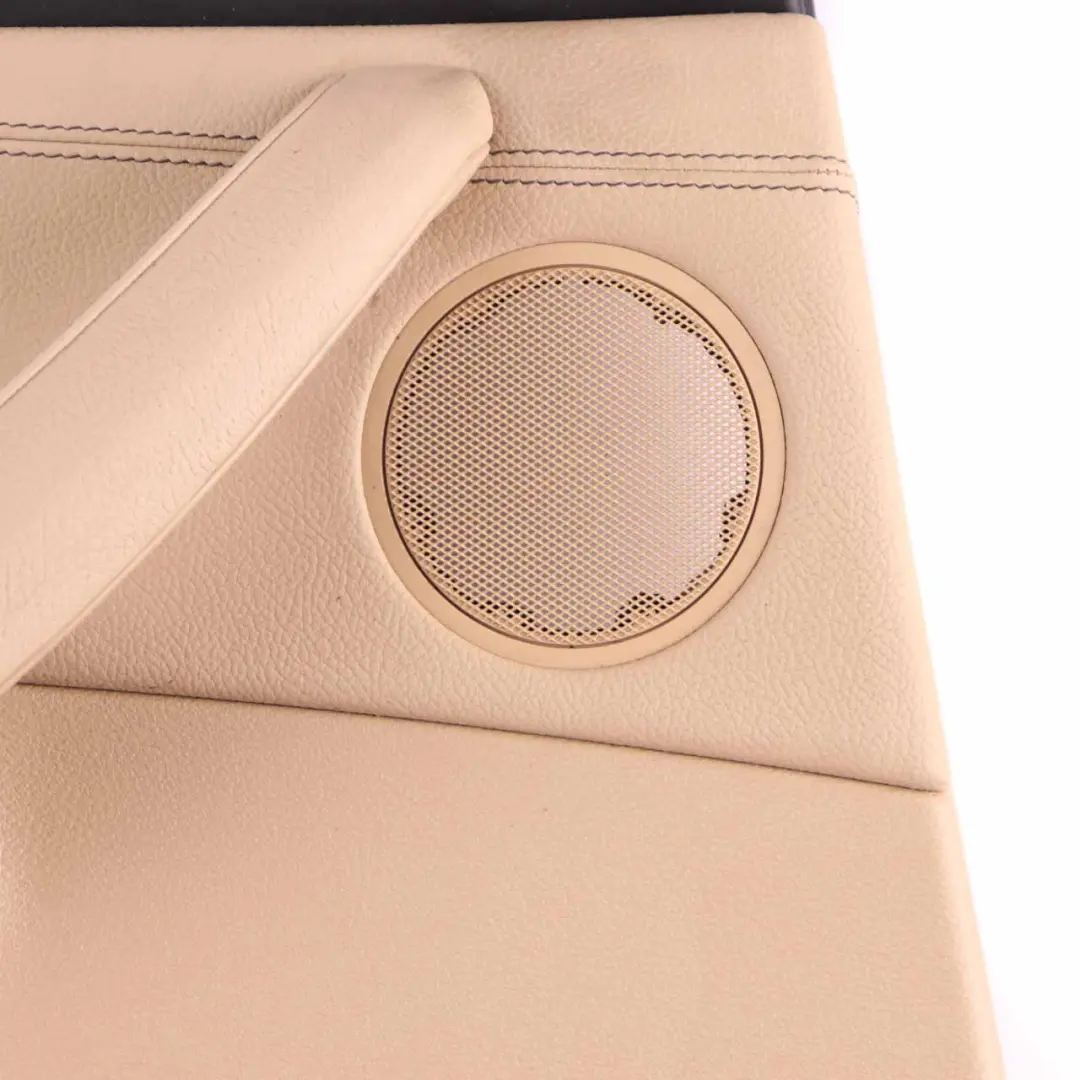  Tarjeta Puerta BMW X3 F25 Trasera Izquierda Forro Cubierta Cuero Nevada Beige - SKU 7279921 - Número de pieza 7279921