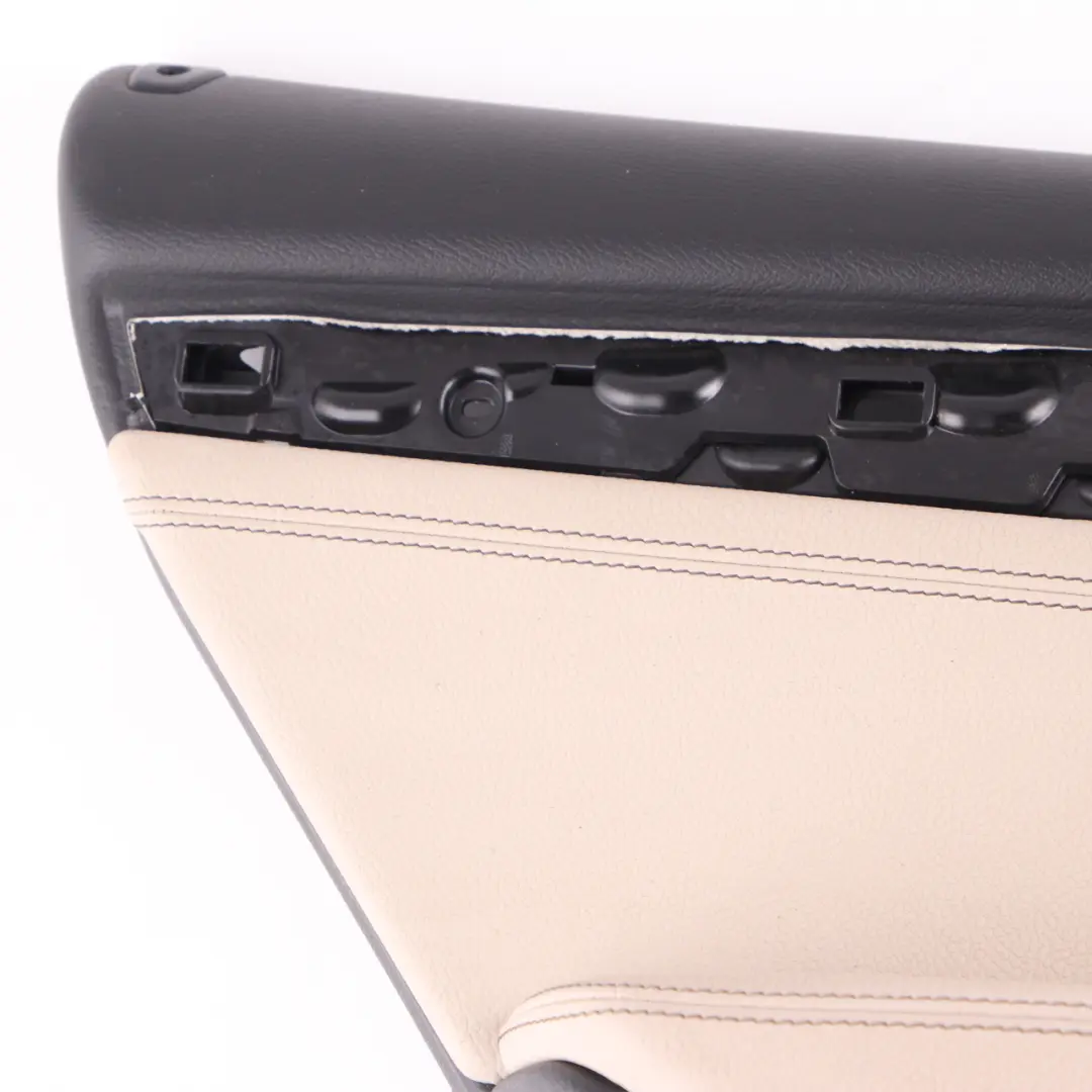 BMW X3 F25 Tarjeta Puerta Trasera Izquierda Forro Cubierta Cuero Nevada Oyster - SKU 7279925 - Número de pieza 7279925