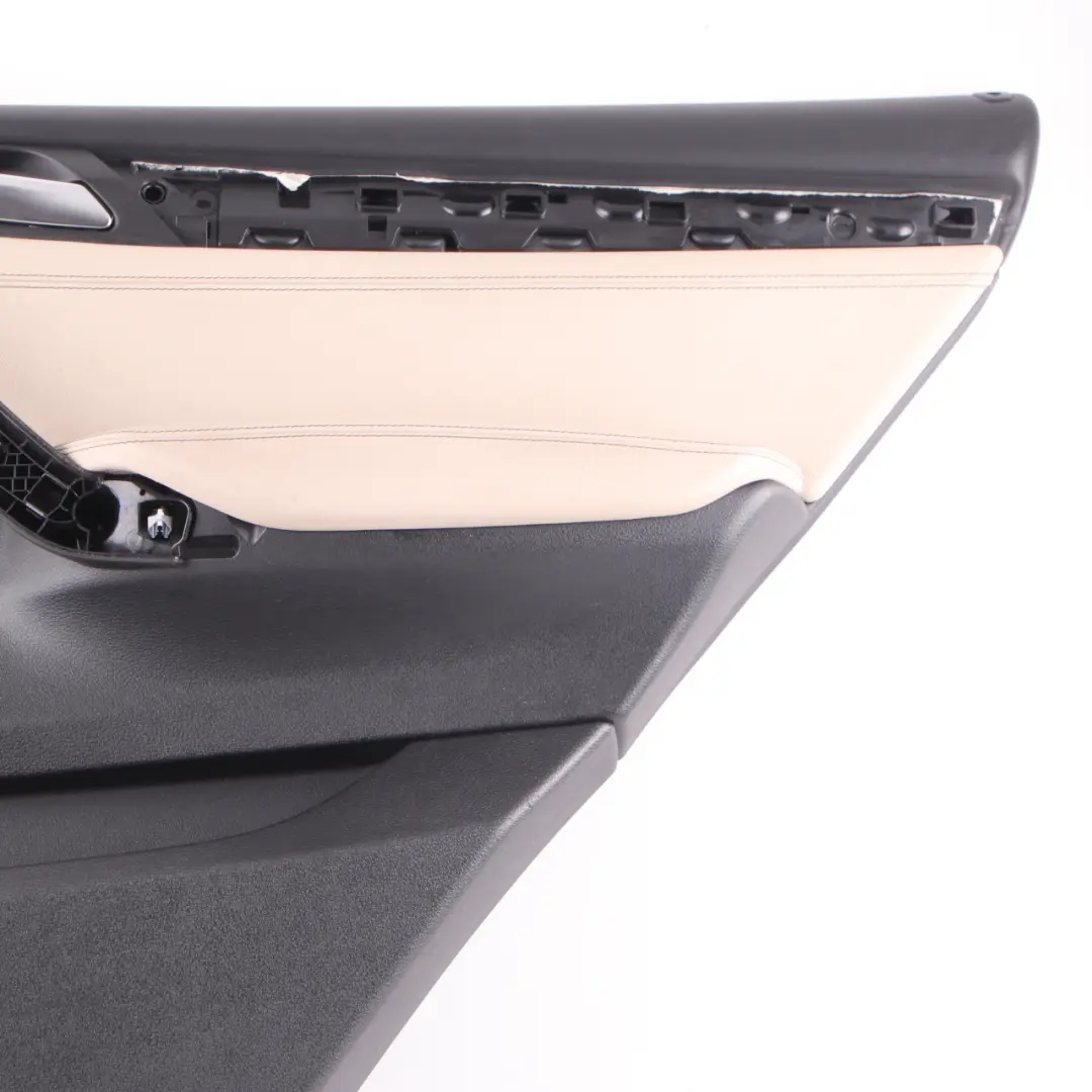 Türkarte Hinten Rechts Trim Lining Cover Leder Nevada Oyster für BMW X3 F25 mit Teilenummer 7279926 BMW X3 F25 Türkarte Hinten Rechts Trim Lining Cover Leder Nevada Oyster - SKU 7279926 - Teilenummer 7279926