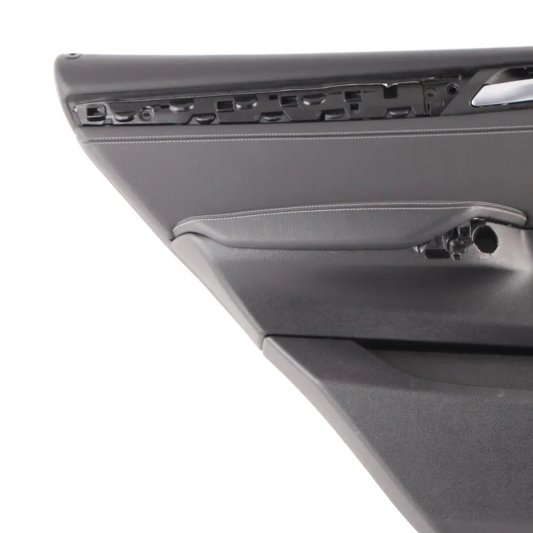  Tarjeta de Puerta BMW F25 Trasera Izquierda Forro Cubierta Cuero Nevada Negro - SKU 7279929-1 - Número de pieza 7279929