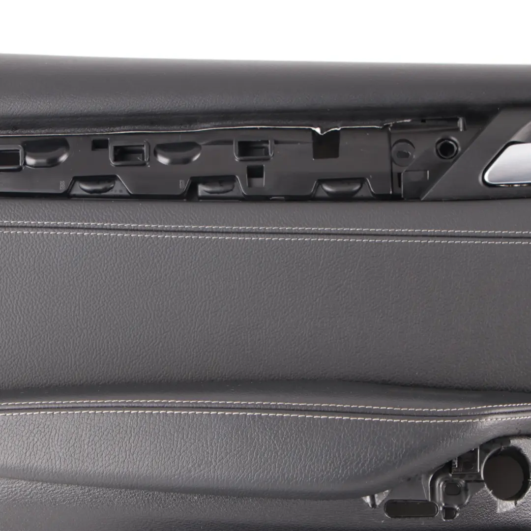  Türkarte BMW F25 hinten links Verkleidung Abdeckung Leder Nevada Schwarz - SKU 7279929-1 - Teilenummer 7279929