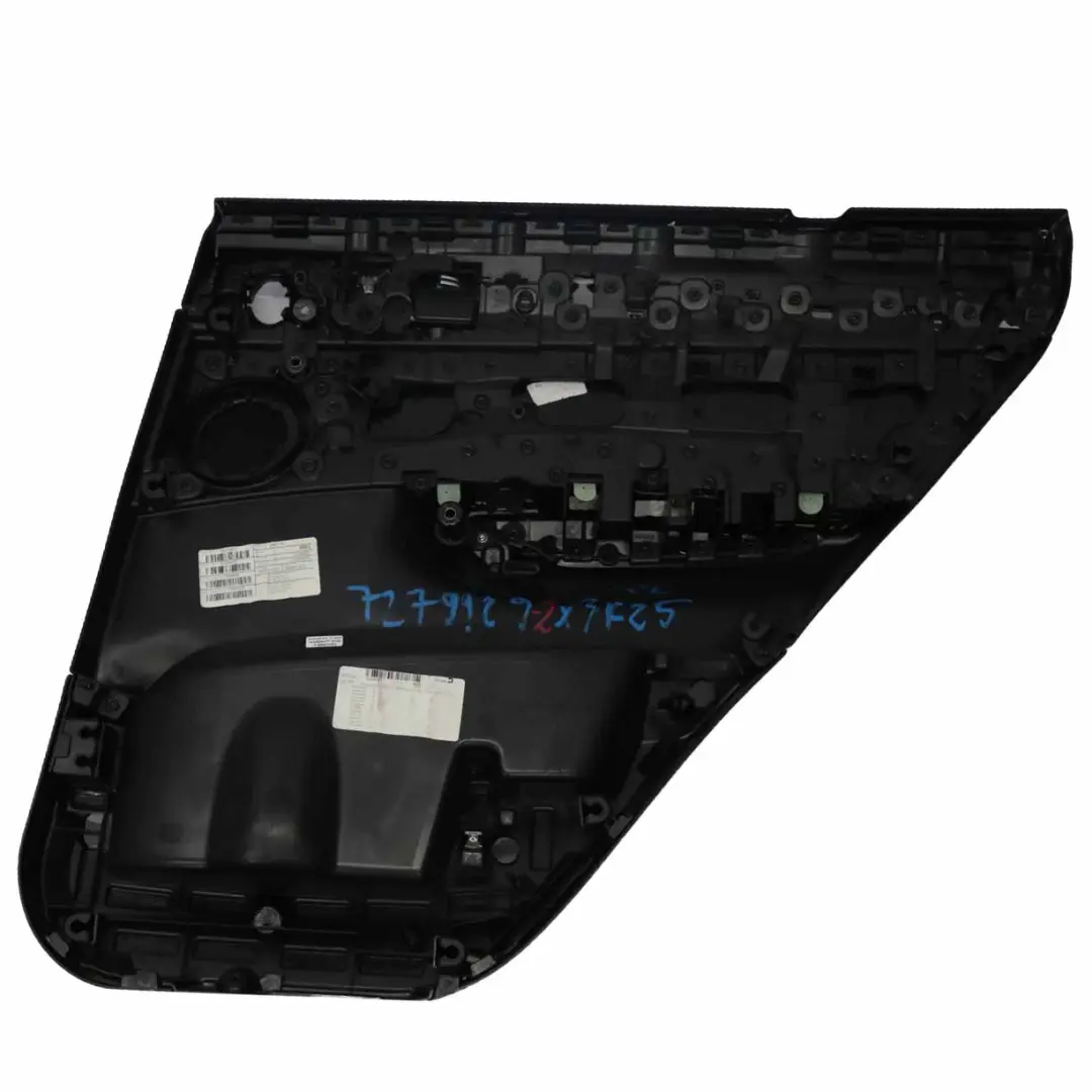  Türkarte BMW F25 hinten links Verkleidung Abdeckung Leder Nevada Schwarz - SKU 7279929-2 - Teilenummer 7279929