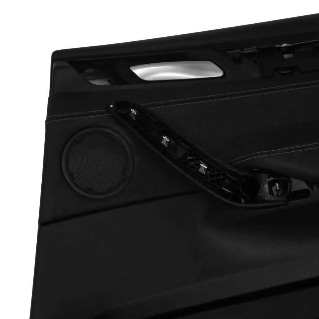 Scheda Porta BMW F25 Posteriore Destra Fodera Copertura Pelle Nevada Nero per con numero di parte 7279930 Scheda Porta BMW F25 Posteriore Destra Fodera Copertura Pelle Nevada Nero - SKU 7279930-1 - Numero di parte 7279930