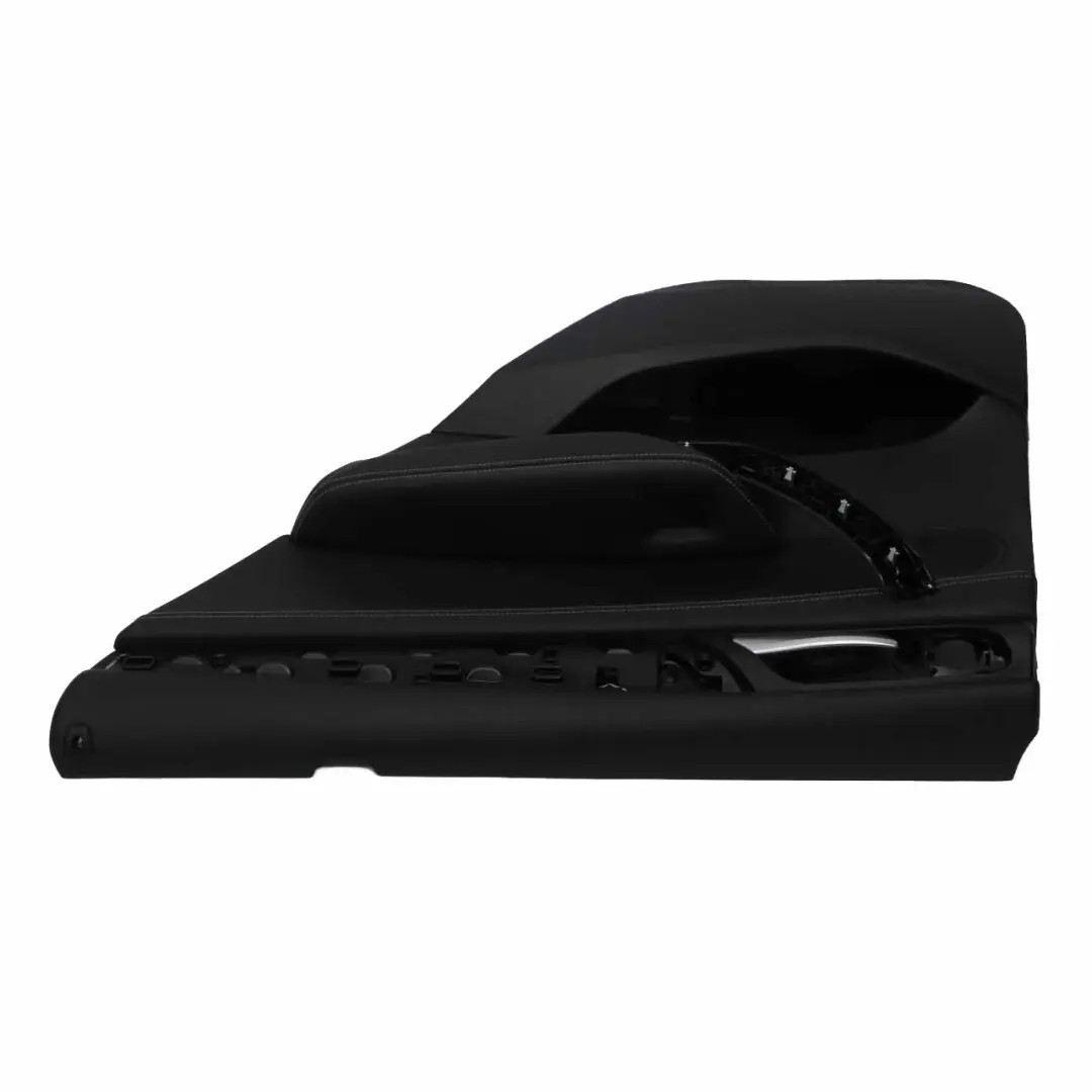  Scheda Porta BMW F25 Posteriore Destra Fodera Copertura Pelle Nevada Nero - SKU 7279930-1 - Numero di parte 7279930