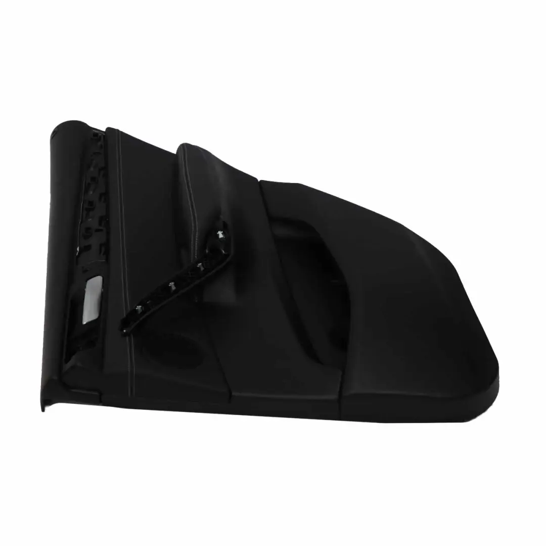  Scheda Porta BMW F25 Posteriore Destra Fodera Copertura Pelle Nevada Nero - SKU 7279930-1 - Numero di parte 7279930