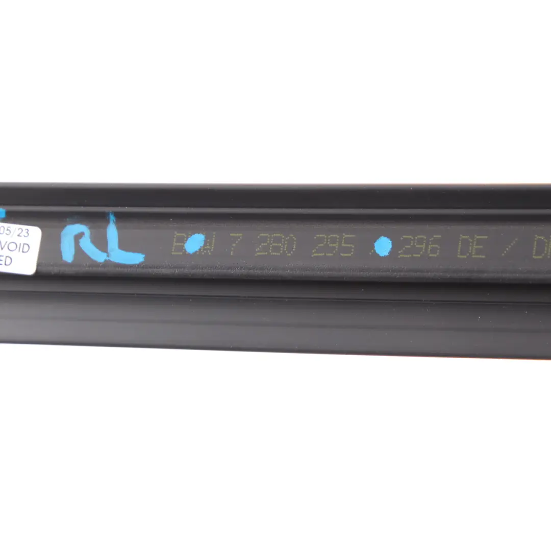 BMW F33 F83 M4 Guarnizione quarto Finestra posteriore sinistra Canale interna - SKU 7280295 - Numero di parte 7280295