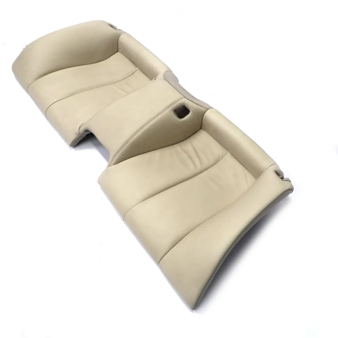 Seat Bench Rear BMW F12 F13 Seat Base Couch Cover Leather Dakota Ivory White - SKU 7280305-1 - Part number 7280305