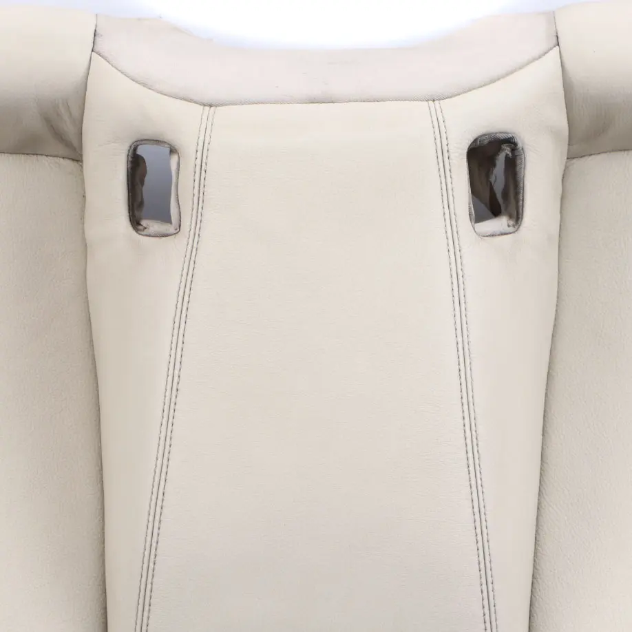 Seat Bench Rear BMW F12 F13 Base Couch Seat Cover Leather Dakota Ivory White - SKU 7280305 - Part number 7280305