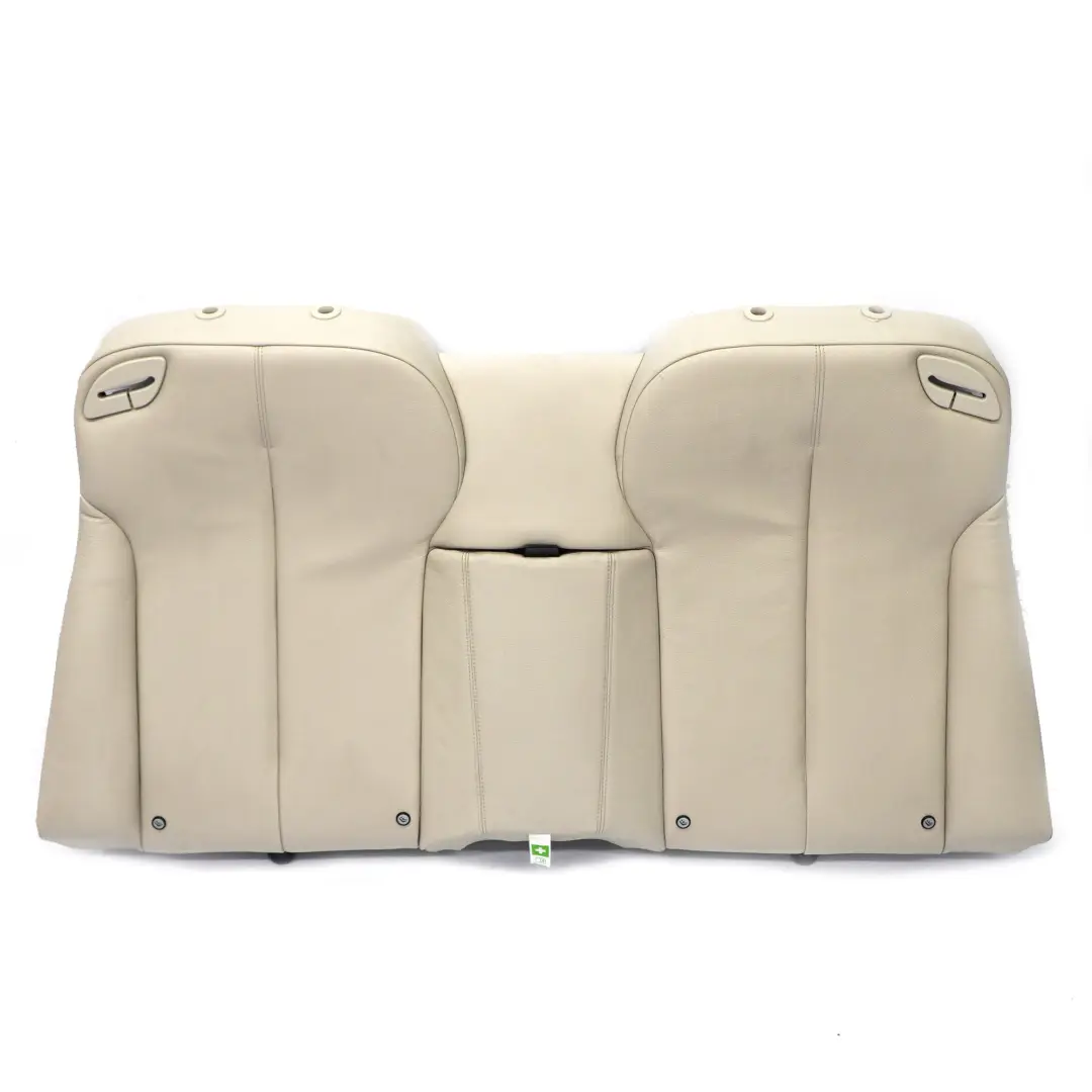 Backrest BMW F12 F13 Seat Interior Couch Leather Dakota Ivory White to Rear with Part number 7280316 Rear Backrest BMW F12 F13 Seat Interior Couch Leather Dakota Ivory White - SKU 7280316-1 - Part number 7280316