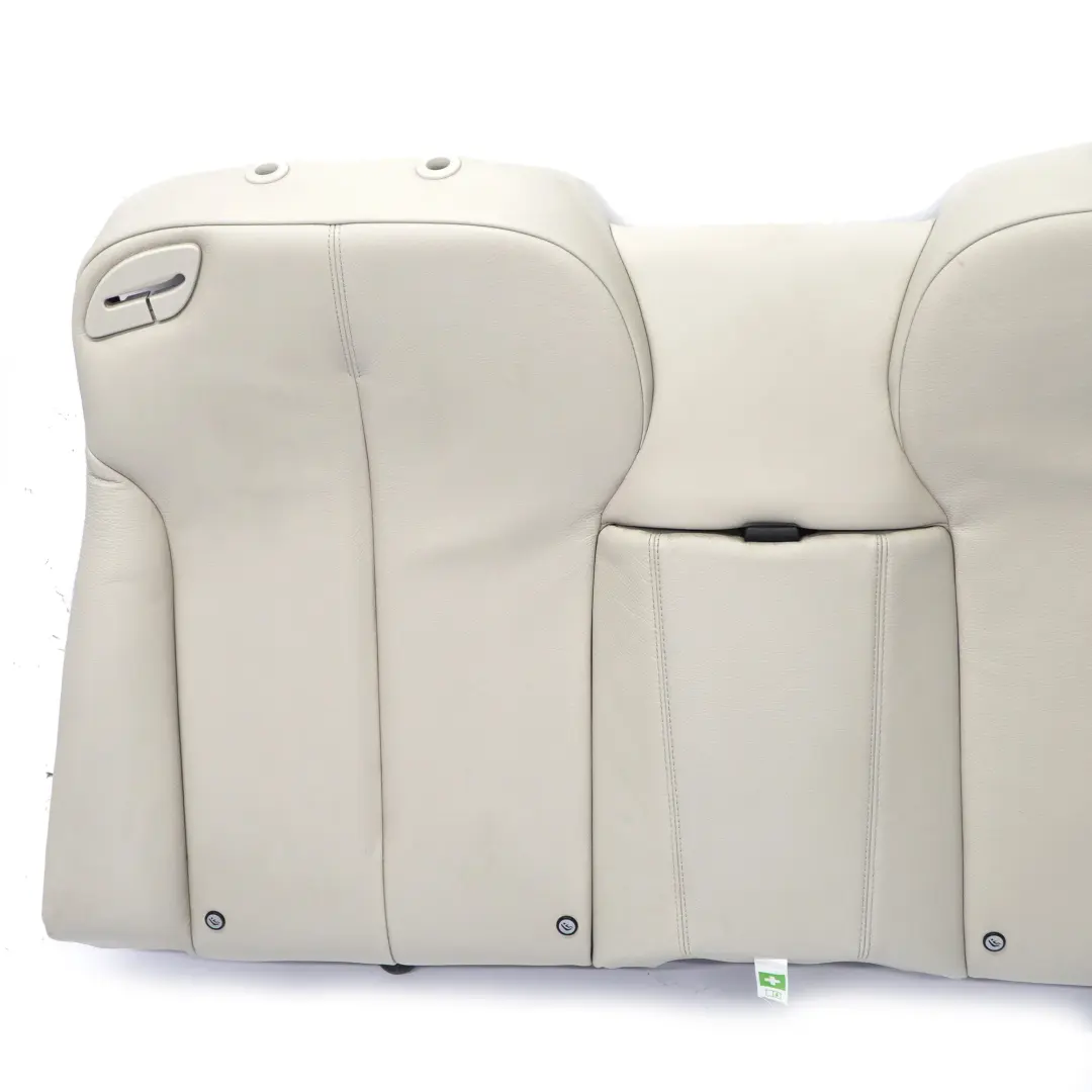 Rear Backrest BMW F12 F13 Seat Interior Couch Leather Dakota Ivory White - SKU 7280316-1 - Part number 7280316