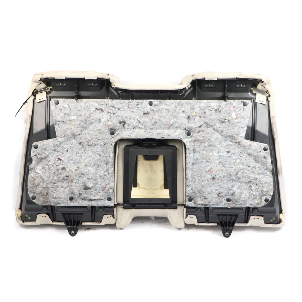 Backrest BMW F12 F13 Seat Interior Couch Leather Dakota Ivory White to Rear with Part number 7280316 Rear Backrest BMW F12 F13 Seat Interior Couch Leather Dakota Ivory White - SKU 7280316 - Part number 7280316