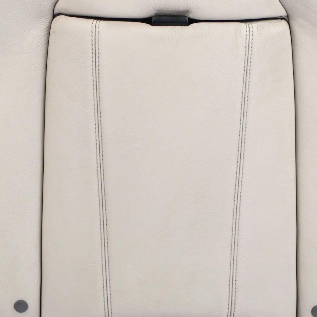 Rear Backrest BMW F12 F13 Seat Interior Couch Leather Dakota Ivory White - SKU 7280316 - Part number 7280316