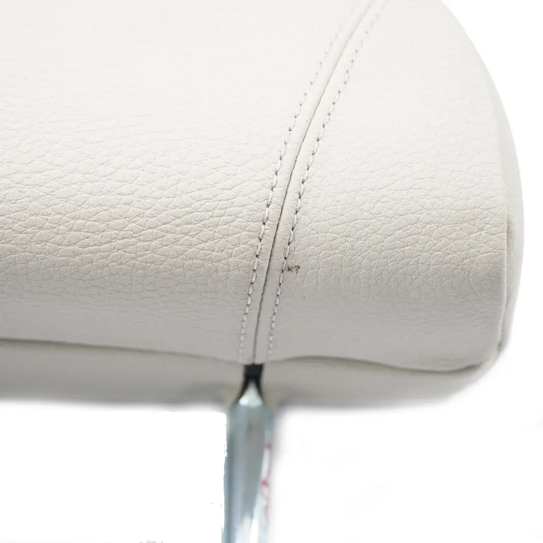 Asiento Trasero Izquierdo Derecho Cuero Dakota Blanco para BMW F12 F13 con número de pieza 7280340 BMW F12 F13 Asiento Trasero Izquierdo Derecho Cuero Dakota Blanco - SKU 7280340 - Número de pieza 7280340