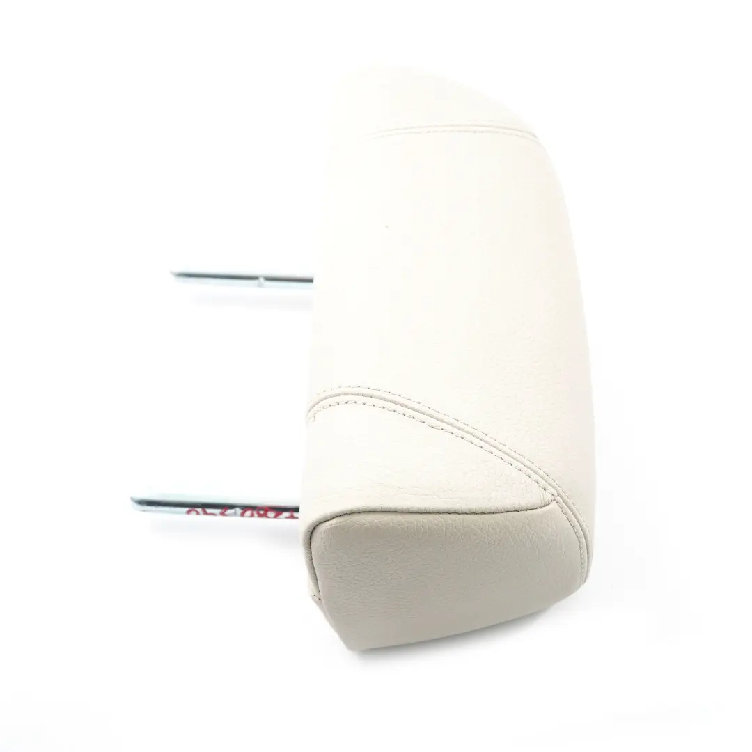 BMW F12 F13 Sitz Kopfstütze Hinten Links Rechts Leder Dakota Weiss - SKU 7280340 - Teilenummer 7280340