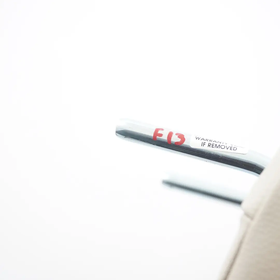 BMW F12 F13 Siege Appui-tete Arriere Gauche Droite Cuir Dakota Weiss - SKU 7280340 - Numéro de pièce 7280340