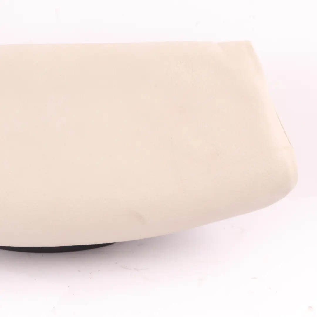BMW F06 F12 Thigh Support Heated Sports Front Seat Cover Leather Elfenbein Weiss - SKU 7280528 - Part number 7280528
