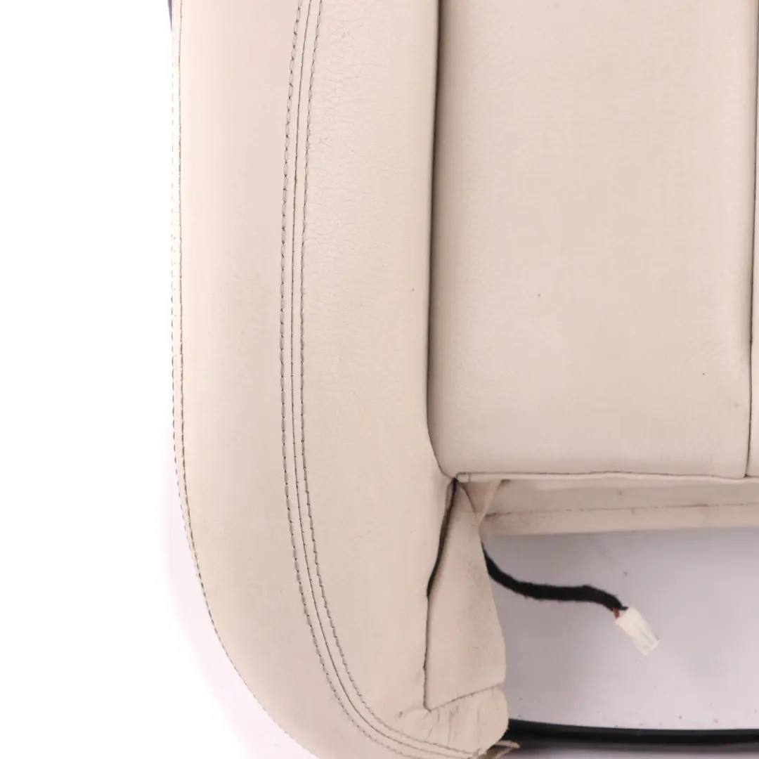 Heated Front Left N/S Lining Leather Ivory White to BMW F12 Sport Seat Cover with Part number 7280535 BMW F12 Sport Seat Cover Heated Front Left N/S Lining Leather Ivory White - SKU 7280535 - Part number 7280535