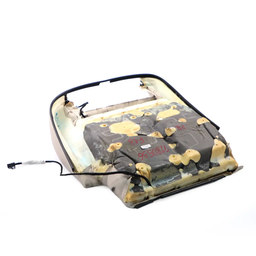 Funda Asiento Calefactable Delantero Derecho Forro Cuero Blanco para BMW F12 Sport con número de pieza 7280536 BMW F12 Sport Funda Asiento Calefactable Delantero Derecho Forro Cuero Blanco - SKU 7280536 - Número de pieza 7280536