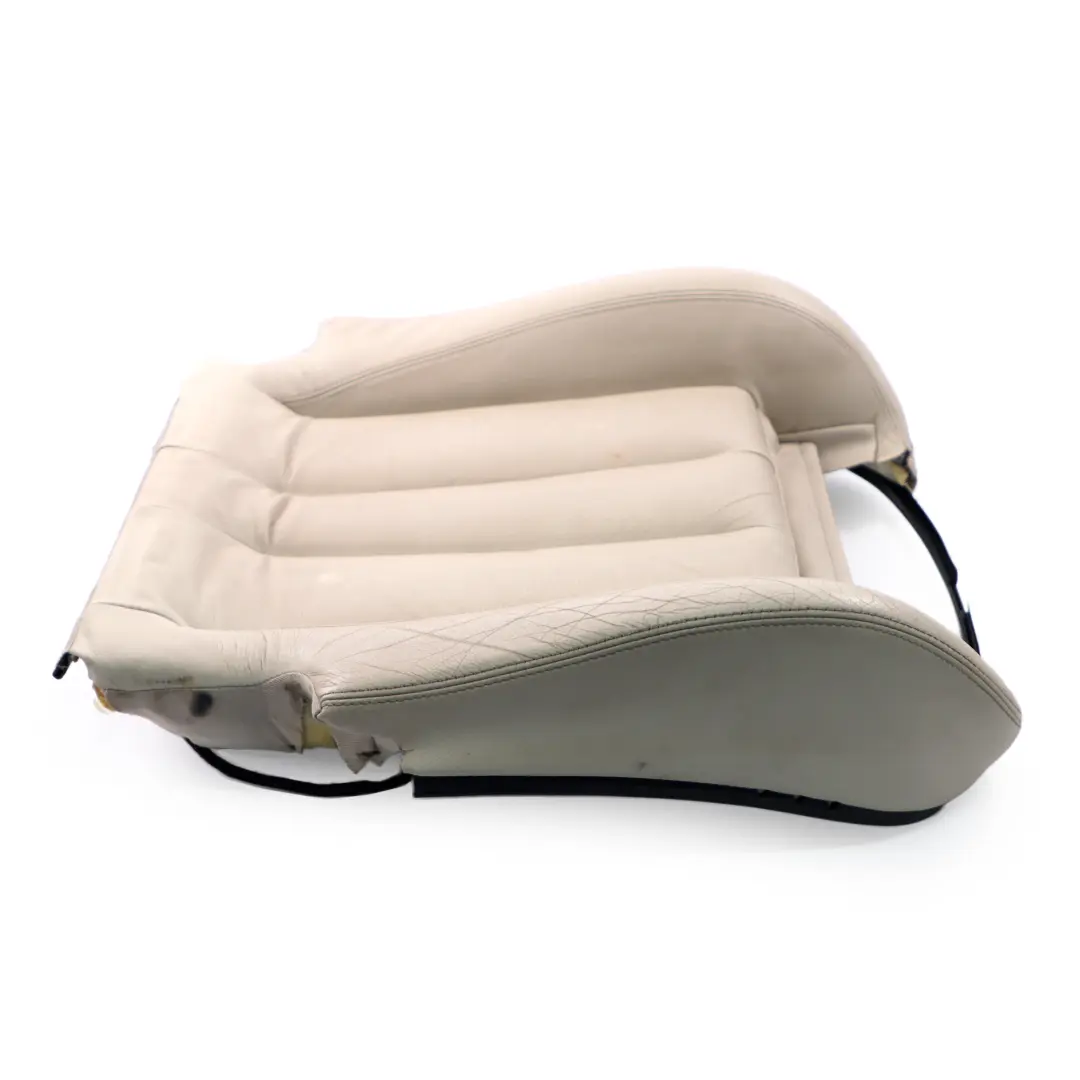 BMW F12 Sport Sitzbezug beheizt vorne rechts Futter Leder Elfenbein Weiß - SKU 7280536 - Teilenummer 7280536