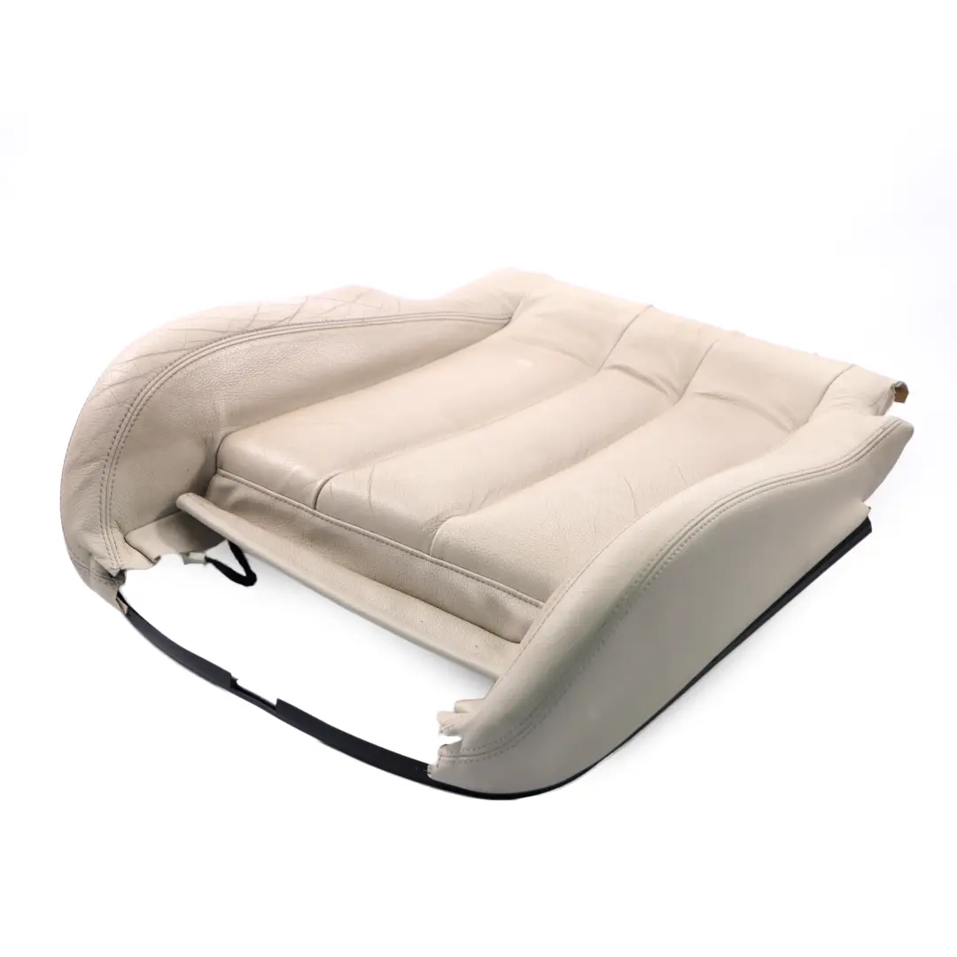 BMW F12 Sport Seat Cover Heated Front Right O/S Lining Leather Ivory White - SKU 7280536 - Part number 7280536