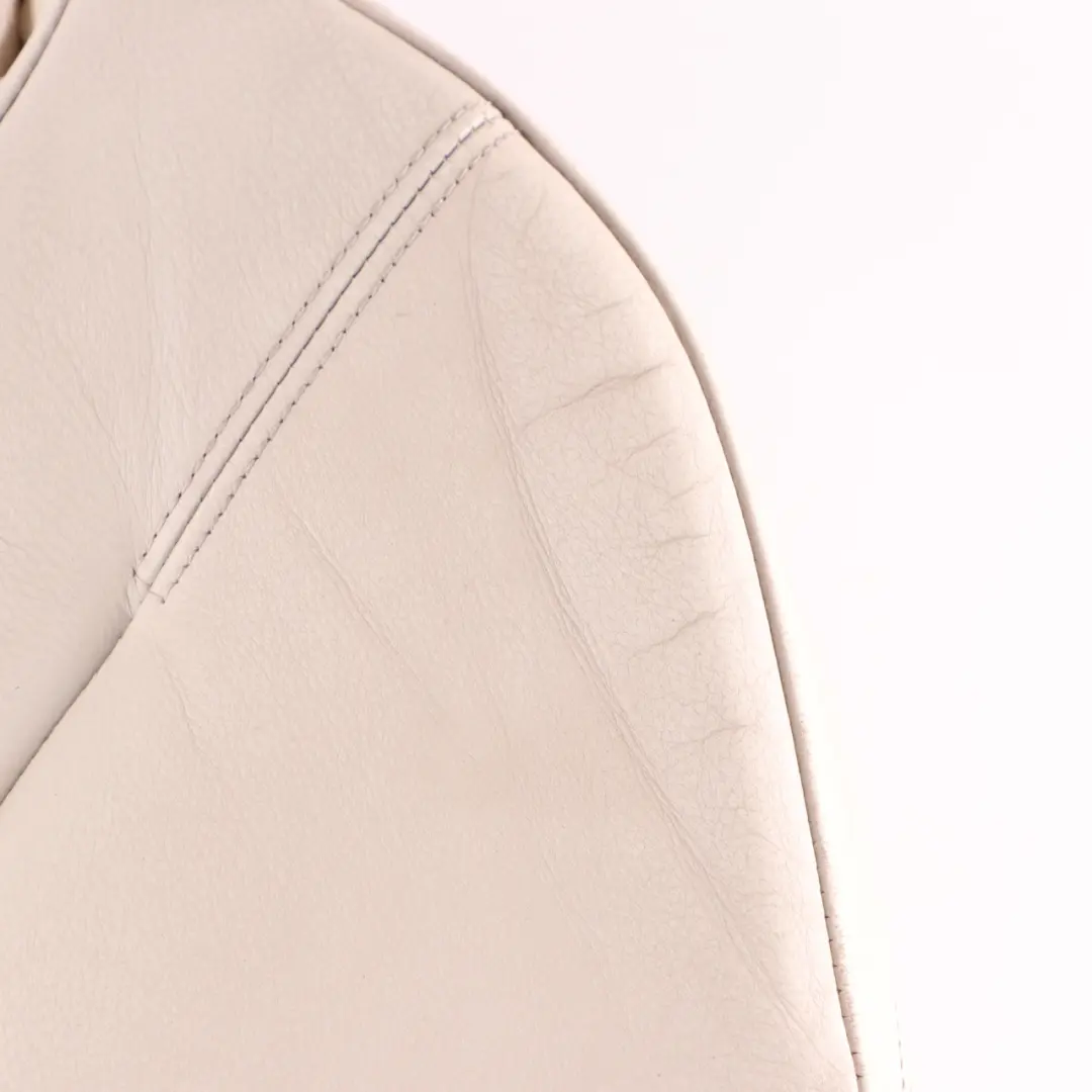 Front Sport Seat Cover Heated Left N/S Backrest Leather Ivory White to BMW F12 with Part number 7280597 BMW F12 Front Sport Seat Cover Heated Left N/S Backrest Leather Ivory White - SKU 7280597 - Part number 7280597