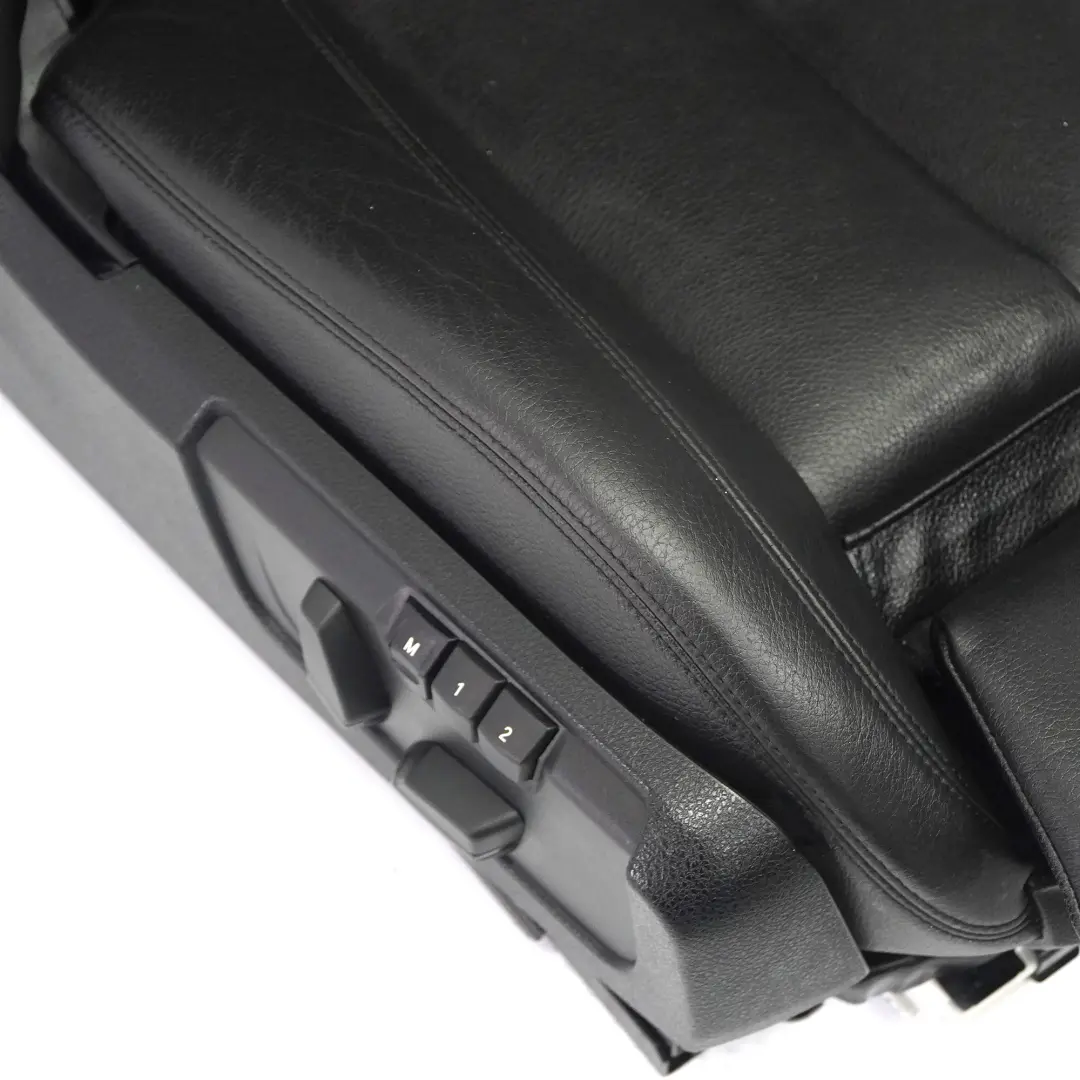  Front Seat BMW F12 F13 M-Sport Heated Right O/S Leather Dakota Black Memory - SKU 7280602-1 - Part number 7280602