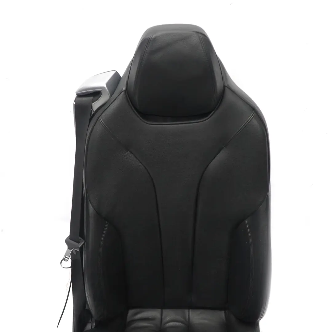  Asiento Delantero BMW F12 F13 M-Sport Calefaccionado Derecho Cuero Negro Memoria - SKU 7280602-1 - Número de pieza 7280602